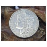 1886 S Morgan Silver Dollar