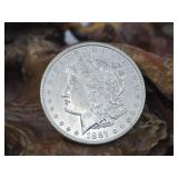 1887 UNC Morgan Silver Dollar