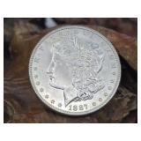 1887 Morgan Silver Dollar
