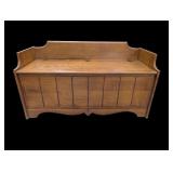 Mid Century Maple Storage Chest