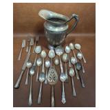 Vintage Mismatched Silver Plate