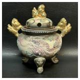 Japanese Dragonware Incense Burner