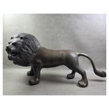 Brass Lion Sculpture