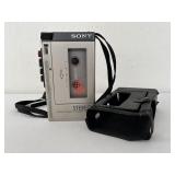 Vintage Sony Walkman Cassette Corder TCS-350 w