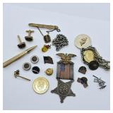 GRAND ARMY OF THE REPUBLIC US CIVIL WAR BADGE