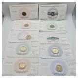 NEVER CIRCULATED PRESIDENTIAL DOLLARS