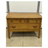 ANTIQUE OAK DRESSER 3 DRAWER