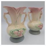 Hull Pottery Pitcher Top Wildflower Vase Pair