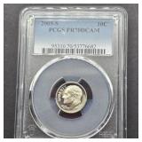 2005 S PCGS PR70DCAM ROOSEVELT DIME
