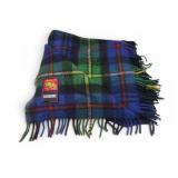 Vtg Supersport Wool Stadium Blanket Tartan Plaid