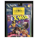 NOS X-MEN COMIC BOOK W/ CASSETTE