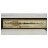 52 In. Photo Train Tank Cars Shipper Car Line