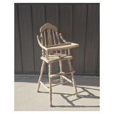Antique Pine Baby High Chair