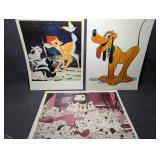 Vintage Walt Disney Prints , Pluto , 101