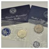 1881 O MORGAN SILVER DOLLAR & 1971 SILVER IKE
