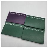 1993, 94, 95 & 96 US MINT PROOF COIN SETS