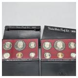 1977 & 1978 US PROOF COIN SETS