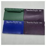 1997, 1983, 84 & 85 US PROOF COIN SETS