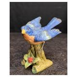 LEFTON CHINA BLUEBIRD FIGURINE