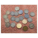 Lot of 20 US Indian Head Pennies IHC