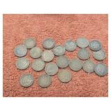 Lot of 20 US Indian Head Pennies IHC