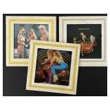Vintage Car Motorcycle Advertising Pinup Girls
