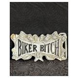 FEMAL BIKER BELT BUCKLE