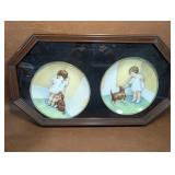 2 Bessie Pease Gutmann Collector Plates