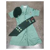Vtg Girl Scouts Uniform