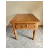Broyhill Oak End Table