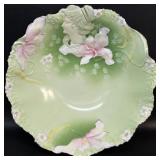 R. S. Prussia Hidden Images Hand Painted Bowl