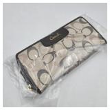 Coach Accordion Zip Wallet