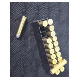 5 Rounds 45-70 Govt Ammunition & 15 rds Brass