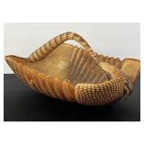 Armadillo Shell Basket Vintage Taxidermy Folk Art