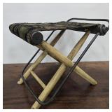 Antique Pullman Passenger Car Porter Folding Chair