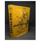 Old Yeller by Fred Gipson Hardcover Book