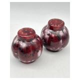 STUDIO ART POTTERY SALT & PEPPER SHAKERS