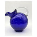 Cambridge Cobalt Blue Tilt Ball Pitcher with