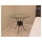 Designer Glass Top Lamp Table