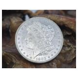 1883 O Morgan Silver Dollar
