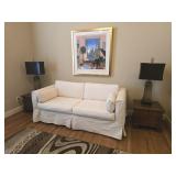 Pair of Modern Lamps w/ Storage Chest Tables
