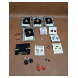 Costume Jewelry, Earrings, Pins, Pierced, Clip