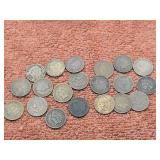 Lot of 20 US Indian Head Pennies IHC