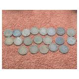 Lot of 20 US Indian Head Pennies IHC