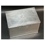 Silver Plate Box w/ Griffin & Intricate Engraved