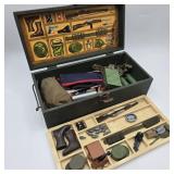Vintage G.I. Joe Foot Locker w/ Soldier Gear