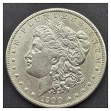 1900 MORGAN SILVER DOLLAR