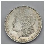 1881 O MORGAN SILVER DOLLARS