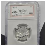 2003 S SILVER MISSOURI STATE QUARTER