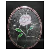 Large Stained Glass Suncatcher Floral